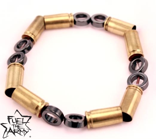 9mm Bracelet with Stone Loops