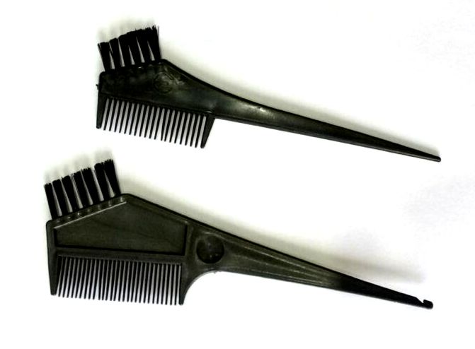 Mini Tint Brush & Comb Combination - Click Image to Close