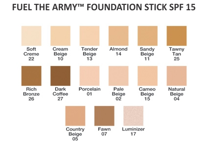 FUEL THE ARMY COSMETICS