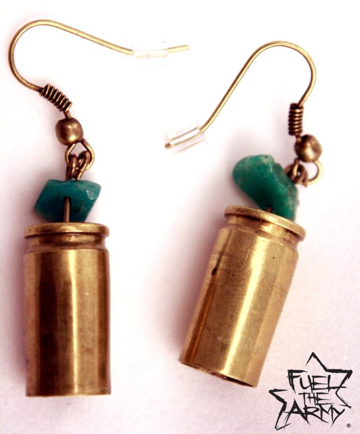 9mm Casing Earring Selections - Click Image to Close
