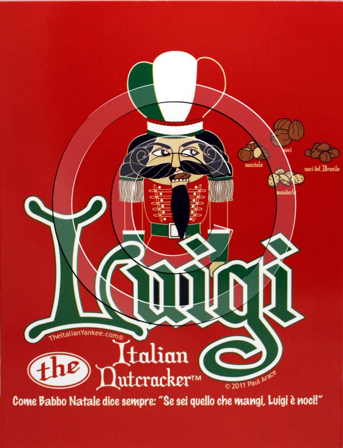 LUIGI CHRISTMAS CARDS - BOX OF 20 - Click Image to Close